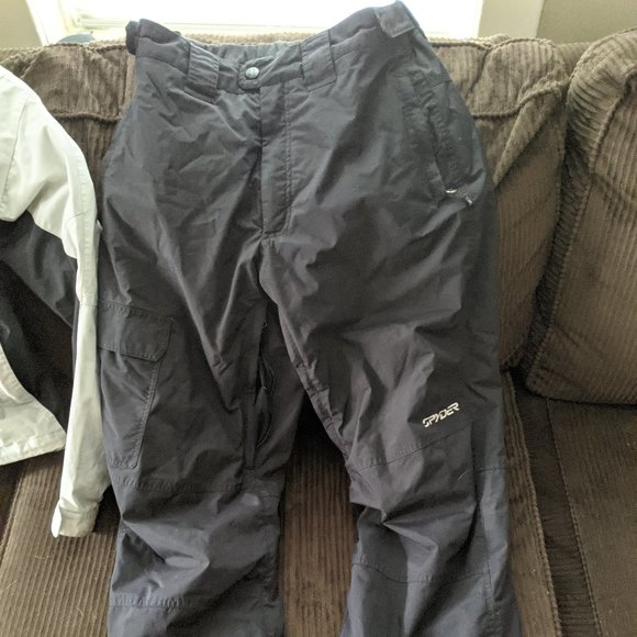 Spyder Ski Jacket, Snow Pants, and Neck Gaiter - Picture 8 of 10